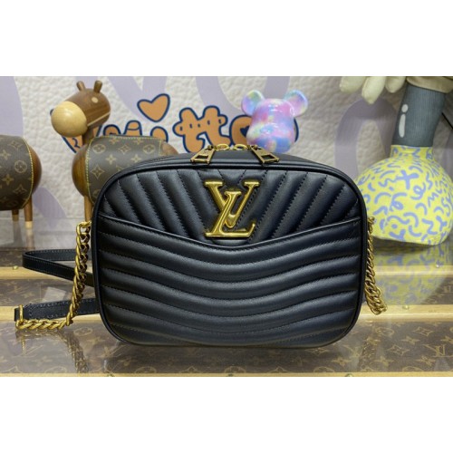 Louis Vuitton M58677 New Wave New Camera Bag in Black Quilted calf leather Louis Vuitton M58677 New Wave New Camera Bag in Black Quilted calf leather
