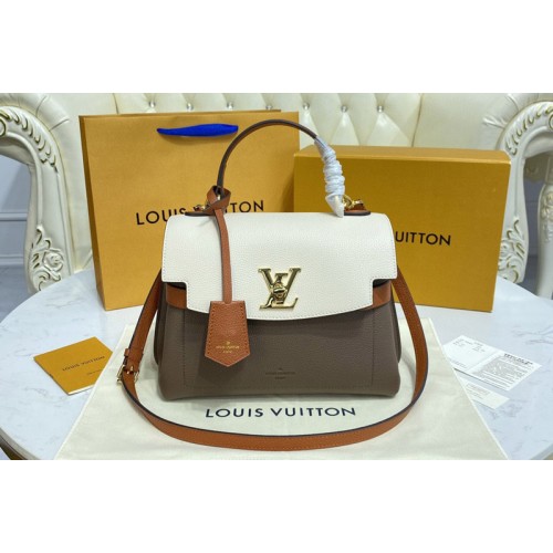 Louis Vuitton M56645 Lockme Ever BB bag in White Apricot Soft grained calfskin Louis Vuitton M56645 Lockme Ever BB bag in White Apricot Soft grained calfskin