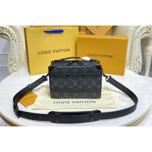 Louis Vuitton M45935 Handle Soft Trunk Bag in Monogram Eclipse Canvas