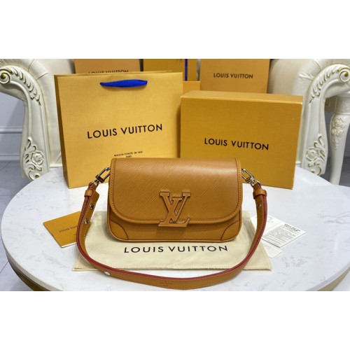 Louis Vuitton M59459 Buci crossbody Bag in Gold Miel Brown Epi leather Louis Vuitton M59459 Buci crossbody Bag in Gold Miel Brown Epi leather