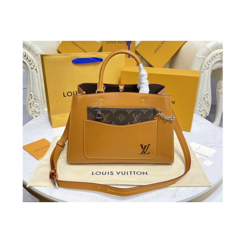 Louis Vuitton M59953 Marelle Tote MM bag in Brown Epi leather Louis Vuitton M59953 Marelle Tote MM bag in Brown Epi leather