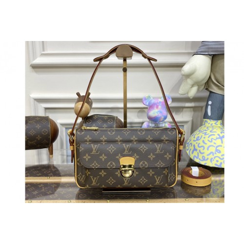 Louis Vuitton M60006 Ravello GM Bag in Monogram Canvas Louis Vuitton M60006 Ravello GM Bag in Monogram Canvas