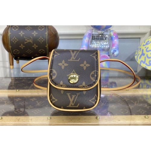 Louis Vuitton M60018 Pochette Cancun Shoulder Bag in Monogram Canvas Louis Vuitton M60018 Pochette Cancun Shoulder Bag in Monogram Canvas