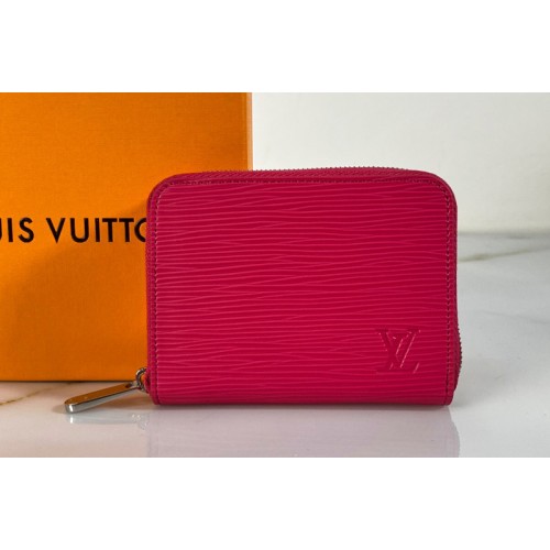 Louis Vuitton M60152 Zippy coin purse in Rosy Epi Leather