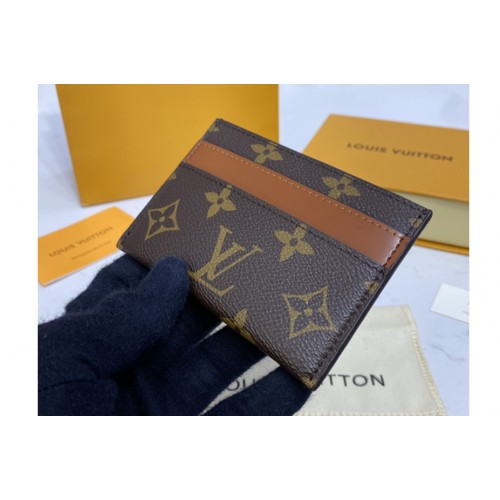 Louis Vuitton M62170 double card holder in Monogram Canvas