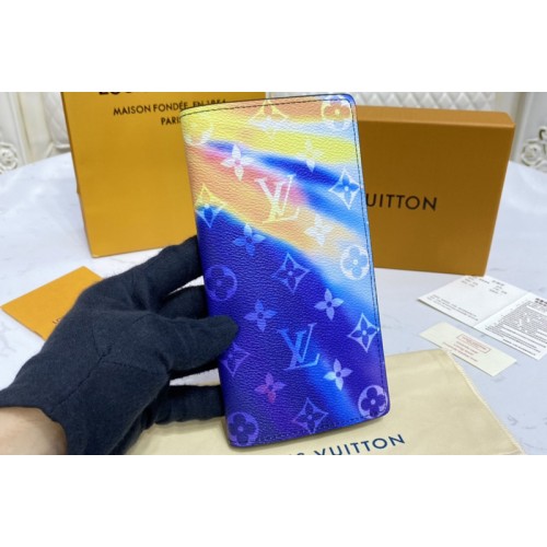 Louis Vuitton M80957 Brazza Wallet in Monogram Sunset coated canvas Louis Vuitton M80957 Brazza Wallet in Monogram Sunset coated canvas