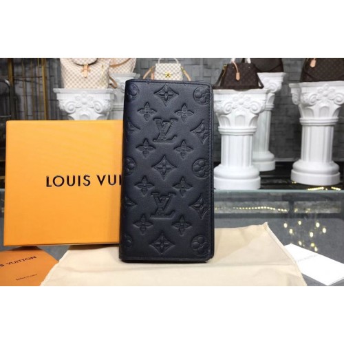 Louis Vuitton M62900 Brazza Wallet in Monogram Shadow Leather Louis Vuitton M62900 Brazza Wallet in Monogram Shadow Leather