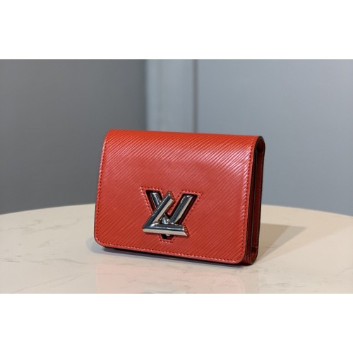 Louis Vuitton M64413 Twist compact wallet in Red Epi leather Louis Vuitton M64413 Twist compact wallet in Red Epi leather