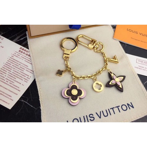 Louis Vuitton M63086 Blooming Flowers Bag Charm and Key Holder Monogram canvas