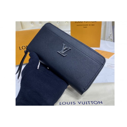 Louis Vuitton M62622 Lockme Zippy wallet in Black Calf leather Louis Vuitton M62622 Lockme Zippy wallet in Black Calf leather