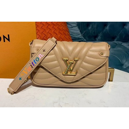 Louis Vuitton M68479 New Wave chain pochette Bags Brown Calf leather