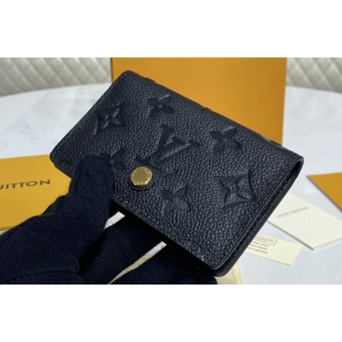 Louis Vuitton M67262 Multicartes card holder in Black Monogram Empreinte leather