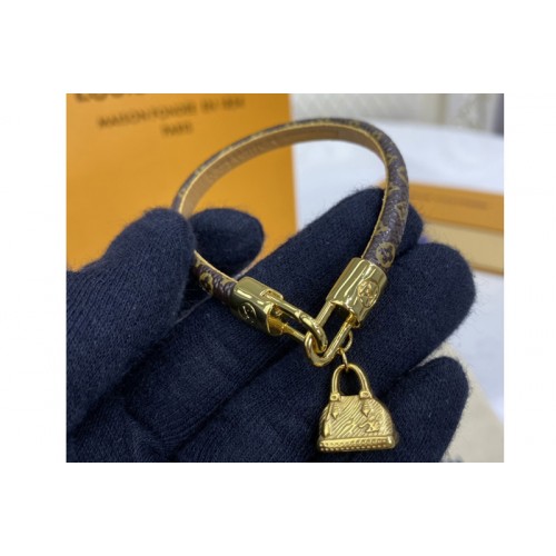 Louis Vuitton M6788F Palm Springs bracelet in Monogram canvas