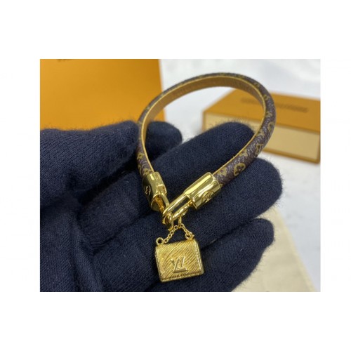 Louis Vuitton M6788F Palm Springs bracelet in Monogram canvas