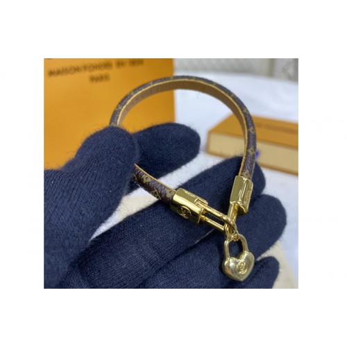 Louis Vuitton M6788F Palm Springs bracelet in Monogram canvas