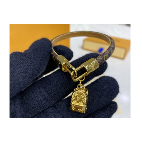 Louis Vuitton M6788F Palm Springs bracelet in Monogram canvas