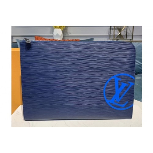 Louis Vuitton M68199 Pochette Jour GM Bags Blue Epi leather Louis Vuitton M68199 Pochette Jour GM Bags Blue Epi leather