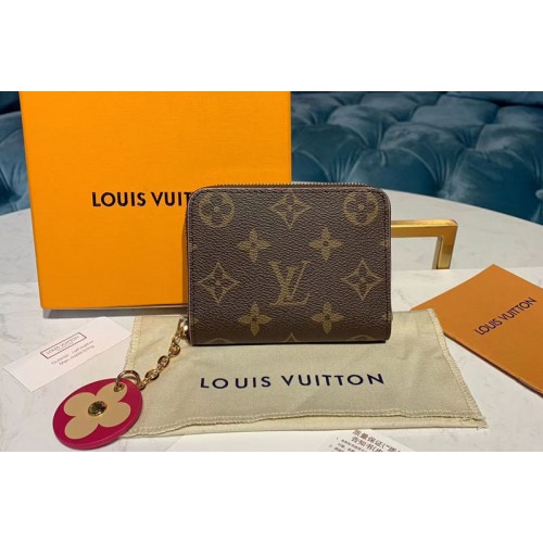 Louis Vuitton M68312 Zippy Coin Purse Monogram Canvas With Red Louis Vuitton M68312 Zippy Coin Purse Monogram Canvas With Red