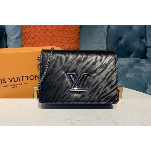 Louis Vuitton M68560 Twist Belt Chain wallet in Black Epi leather Louis Vuitton M68560 Twist Belt Chain wallet in Black Epi leather