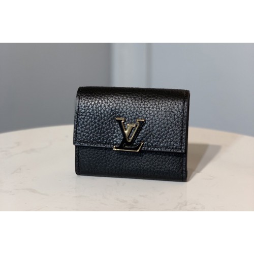 Louis Vuitton M68587 Capucines XS wallet Black Taurillon leather Louis Vuitton M68587 Capucines XS wallet Black Taurillon leather