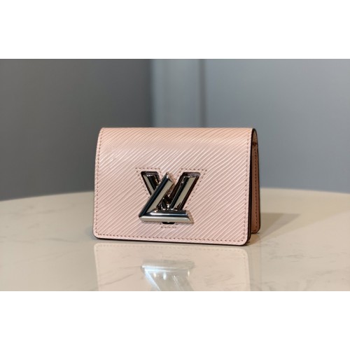 Louis Vuitton M68681 Twist Multicartes Wallet in Pink Epi leather