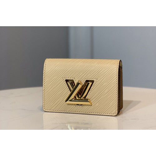 Louis Vuitton M68757 Twist Multicartes Wallet in Yellow Epi leather