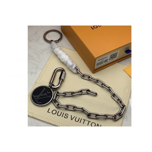 Louis Vuitton M68862 Key Chain key holder in Monogram Eclipse canvas
