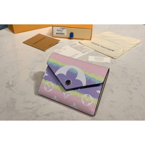 Louis Vuitton M69113 Escale Victorine wallet in Pastel Monogram Canvas