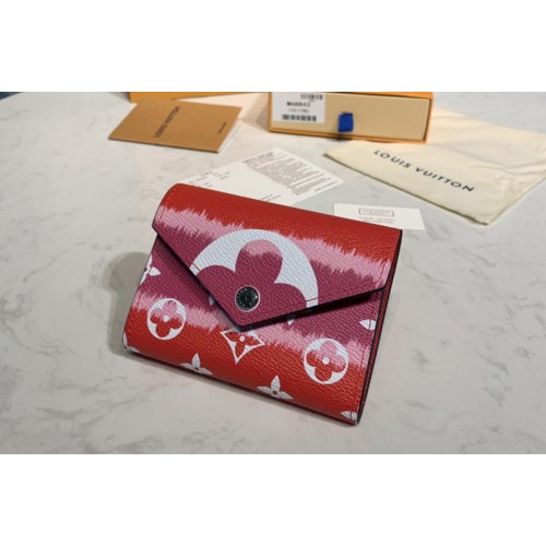 Louis Vuitton M68842 Escale Victorine wallet in Red Monogram Canvas Louis Vuitton M68842 Escale Victorine wallet in Red Monogram Canvas