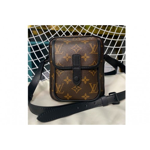 Louis Vuitton M69404 Christopher wearable wallet in Monogram Macassar Canvas Louis Vuitton M69404 Christopher wearable wallet in Monogram Macassar Canvas
