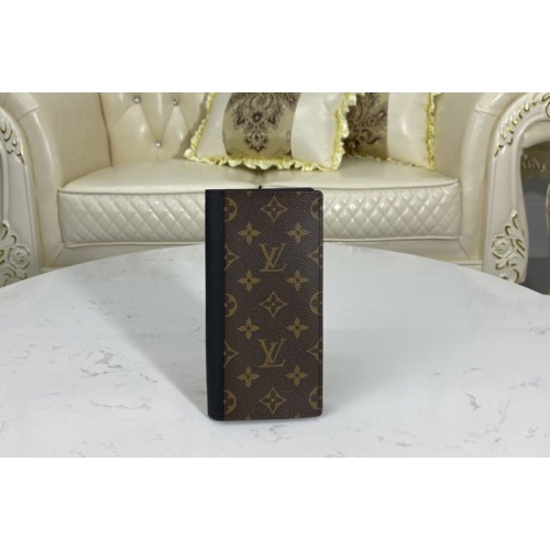 Louis Vuitton M69410 Brazza wallet in Monogram Macassar coated canvas and cowhide leather Louis Vuitton M69410 Brazza wallet in Monogram Macassar coated canvas and cowhide leather