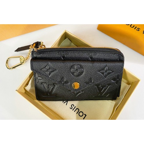 Louis Vuitton M69421 Card Holder Recto Verso in Black Monogram Empreinte leather