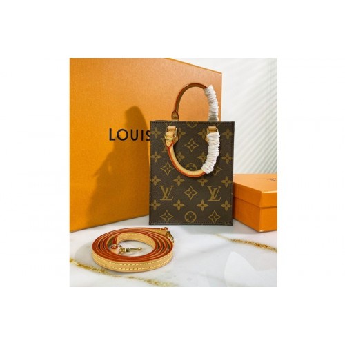 Louis Vuitton M69442 Petit Sac Plat bag in Monogram canvas