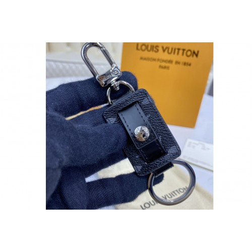 Louis Vuitton M69480 Monogram Reverse key holder and bag charm in Monogram Eclipse Canvas