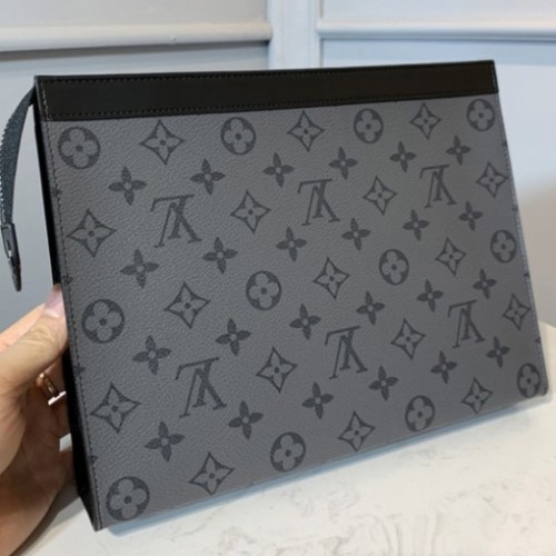Louis Vuitton M69535 Pochette Voyage MM Bag in Monogram Eclipse canvas