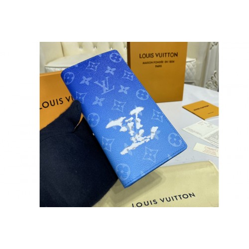 Louis Vuitton M69680 Brazza wallet in Monogram Clouds coated canvas Louis Vuitton M69680 Brazza wallet in Monogram Clouds coated canvas
