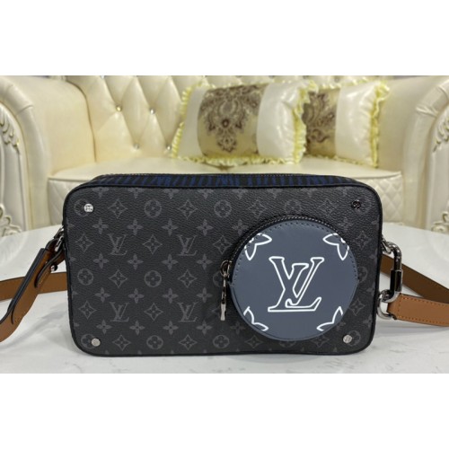 Louis Vuitton M69688 Volga on Strap bag in Monogram Eclipse canvas