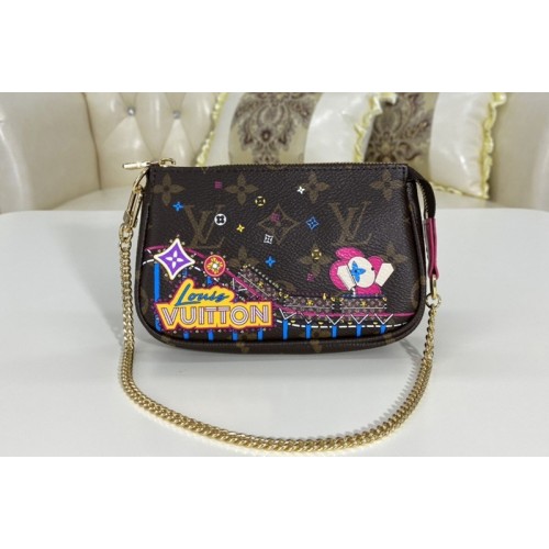 Louis Vuitton M69752 Mini Pochette Accessoires Bag in Monogram coated canvas Louis Vuitton M69752 Mini Pochette Accessoires Bag in Monogram coated canvas