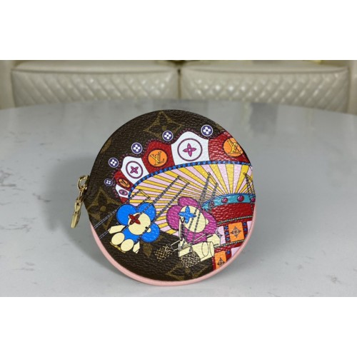 Louis Vuitton M69757 Round Coin Purse in Monogram canvas Louis Vuitton M69757 Round Coin Purse in Monogram canvas