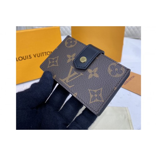 Louis Vuitton M69762 Card Holder in Monogram coated canvas and Black