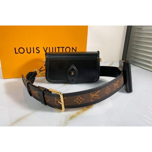 Louis Vuitton M69841 Officier pouch in Black Cowhide leather