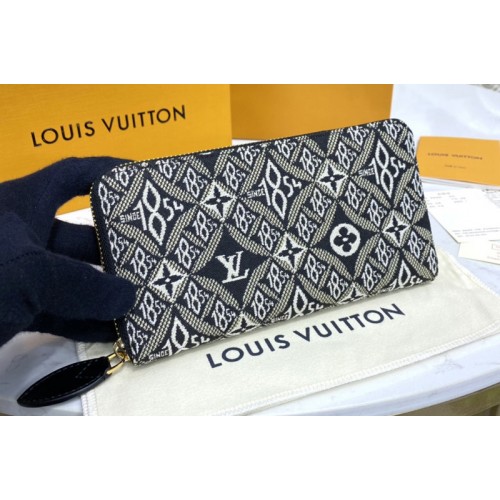 Louis Vuitton M69995 Since 1854 Zippy Wallet in Gray Jacquard Since 1854 textile Louis Vuitton M69995 Since 1854 Zippy Wallet in Gray Jacquard Since 1854 textile