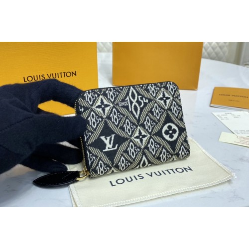 Louis Vuitton M69997 Since 1854 Zippy Coin Purse in Gray Jacquard Since 1854 textile Louis Vuitton M69997 Since 1854 Zippy Coin Purse in Gray Jacquard Since 1854 textile
