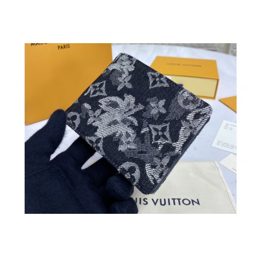 Louis Vuitton M80031 Multiple Wallet in Monogram Tapestry coated canvas Louis Vuitton M80031 Multiple Wallet in Monogram Tapestry coated canvas