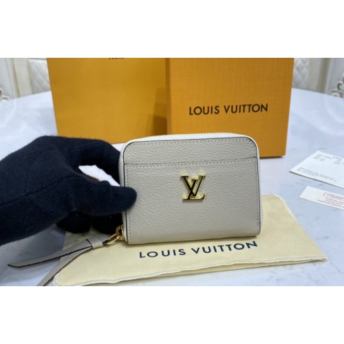 Louis Vuitton M80100 Zippy coin purse in Greige Calf leather Louis Vuitton M80100 Zippy coin purse in Greige Calf leather