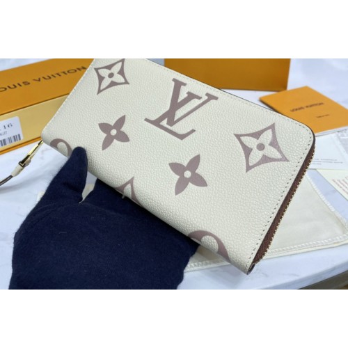 Louis Vuitton M80116 Zippy coin purse in Bicolor Monogram Empreinte Leather Louis Vuitton M80116 Zippy coin purse in Bicolor Monogram Empreinte Leather