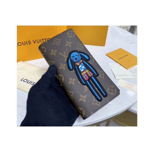 Louis Vuitton M80158 Brazza Wallet in Monogram canvas