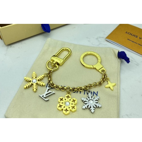 Louis Vuitton M80245 Snowflakes Chain bag charm and key holder