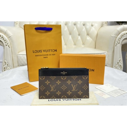 Louis Vuitton M80348 Slim purse in Monogram canvas