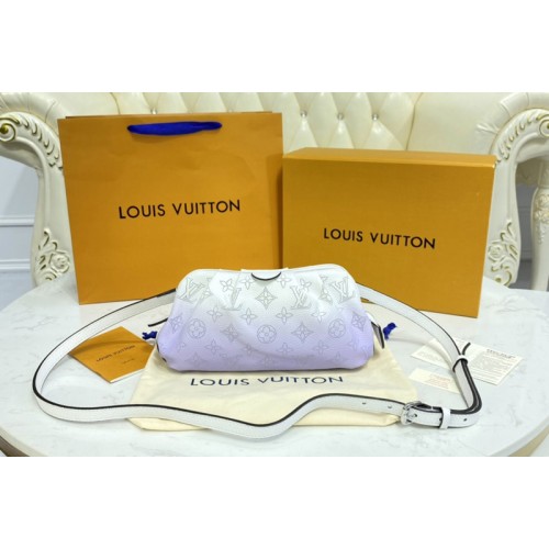Louis Vuitton M80497 Scala mini pouch in Gradient Purple Mahina perforated calf leather Louis Vuitton M80497 Scala mini pouch in Gradient Purple Mahina perforated calf leather